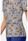 Lady's Forever Home - Print V-Neck Top – Disney (View 3)