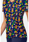 Spooky Island - Print V-Neck Top – Disney (View 3)