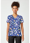 Collegiate Stitch - Print V-Neck Top – Disney