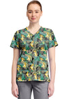 Tropical Roar - Print V-Neck Top – Disney
