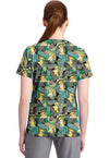 Tropical Roar - Print V-Neck Top – Disney (Back)
