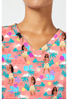 The Sea Is Calling - Print V-Neck Top – Disney (View 2)