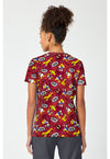 Ulti-mutt Trouble - Print V-Neck Top – Disney (Back)