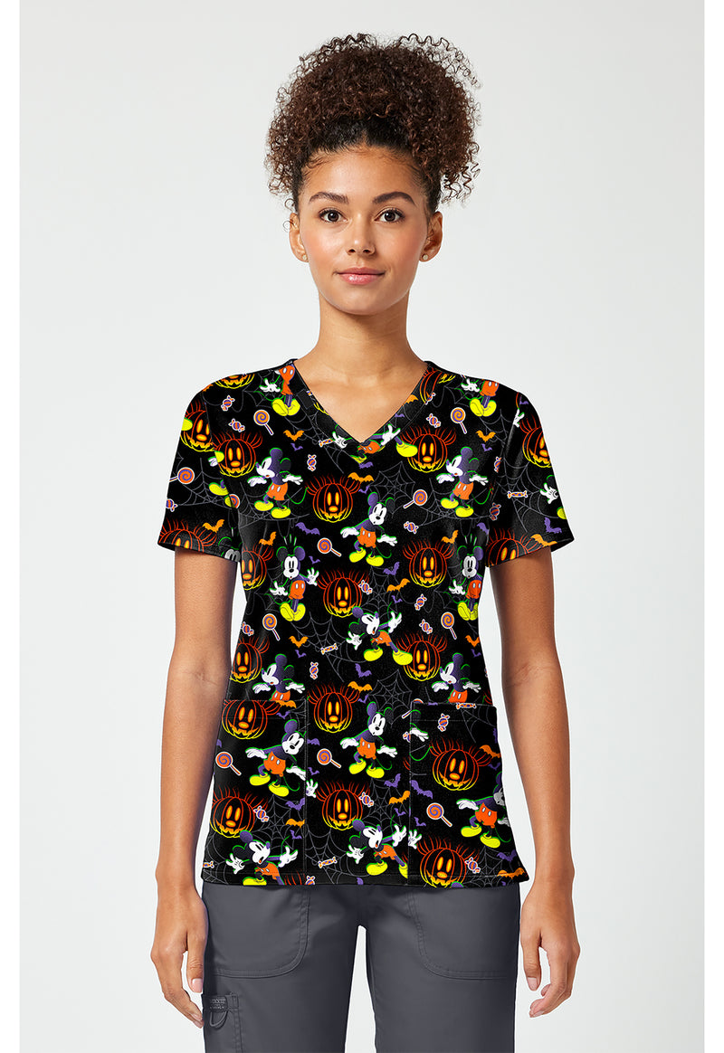 Spooky Webs - Print V-Neck Top – Disney