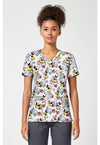 Minnie Happy Place - Print V-Neck Top – Disney