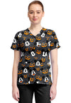 Scaredy Pumpkin - Print V-Neck Top – Disney