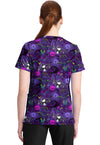 Ghost-like Charm - Print V-Neck Top – Disney (Back)