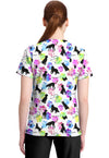 Dog Is Love - Print V-Neck Top – Character Prints (Back)