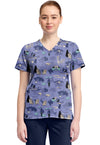 Take Time To Unwind - Print V-Neck Top – Character Prints