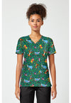 Holiday Helpers - Print V-Neck Top – Disney