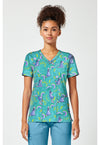 Eeyore Rain Or Shine - Print V-Neck Top – Disney