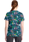 Winter Forest - Print V-Neck Top – Character Prints (Back)