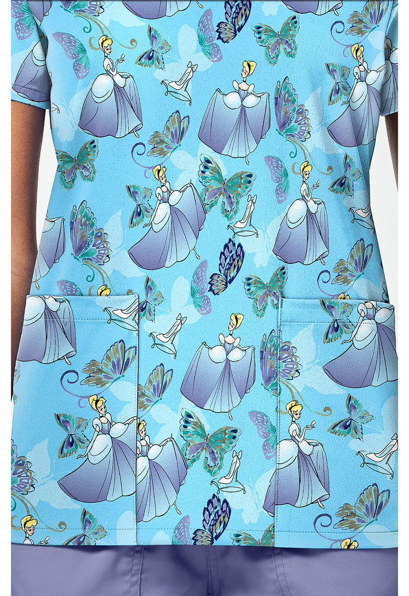 Cinderella Flight - Print V-Neck Top – Disney (View 4)