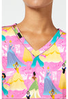 Fashion Princess - Print V-Neck Top – Disney (View 2)