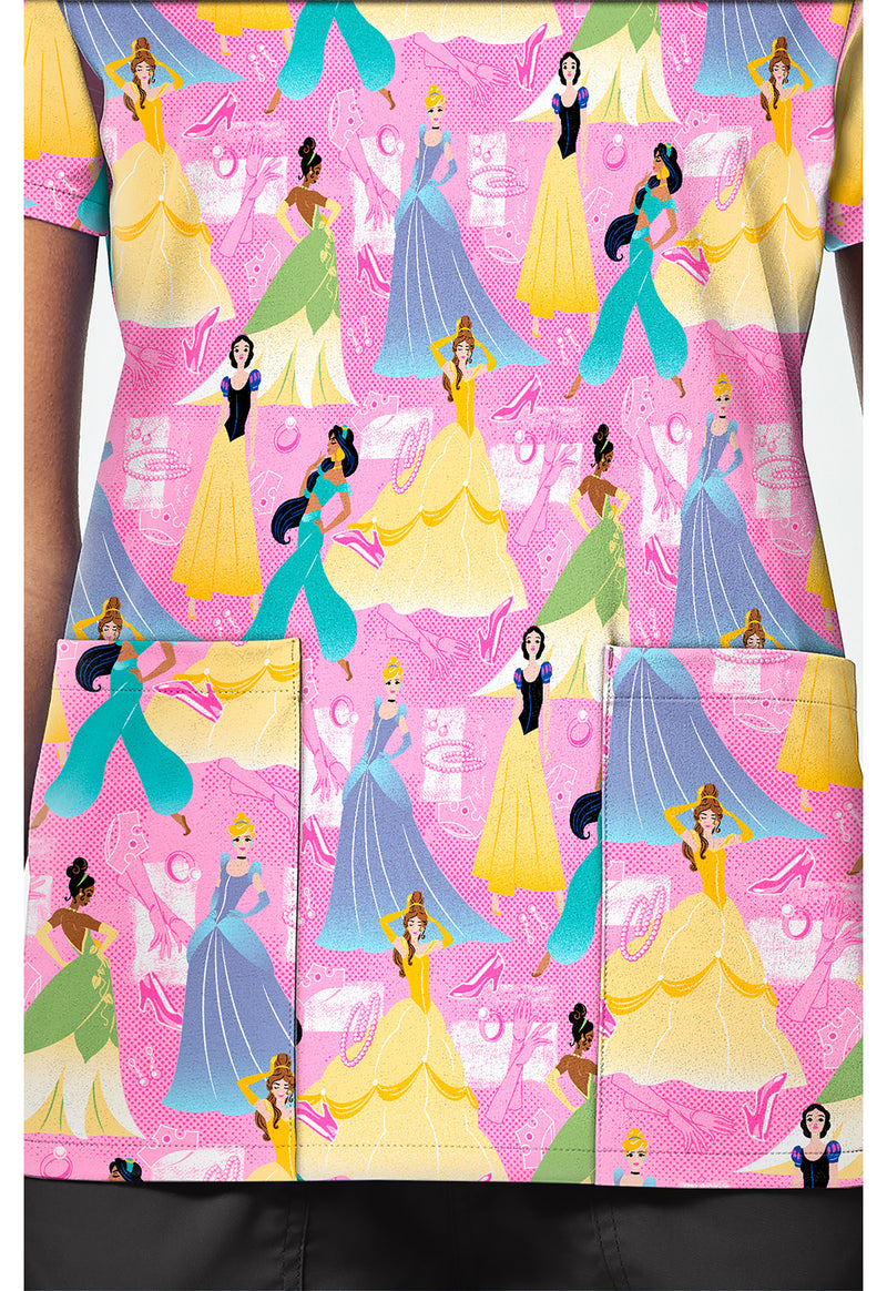 Fashion Princess - Print V-Neck Top – Disney (View 4)