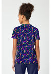 Nose So Bright - Print V-Neck Top – Character Prints (Back)