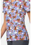 I Found A Clue - Print V-Neck Top – Character Prints (View 3)