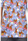 I Found A Clue - Print V-Neck Top – Character Prints (View 4)