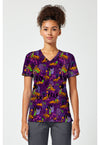 Monster Chase - Print V-Neck Top – Character Prints