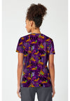 Monster Chase - Print V-Neck Top – Character Prints (Back)