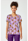Mystery Garden - Print V-Neck Top – Character Prints