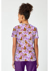 Mystery Garden - Print V-Neck Top – Character Prints (Back)
