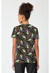 Smurfette's Garden - Print V-Neck Top – Character Prints (Back)