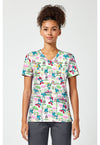Good Day Feeling - Print V-Neck Top – Character Prints