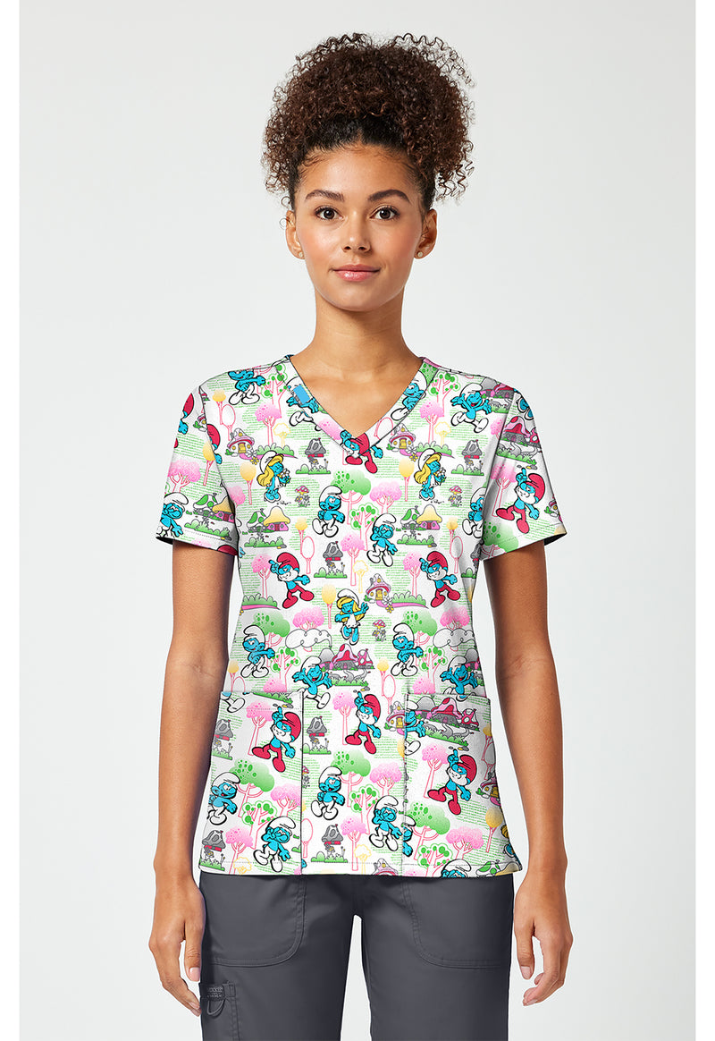 Good Day Feeling - Print V-Neck Top – Character Prints