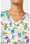 Good Day Feeling - Print V-Neck Top – Character Prints (View 2)