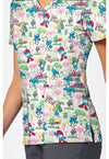 Good Day Feeling - Print V-Neck Top – Character Prints (View 3)