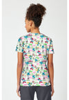 Good Day Feeling - Print V-Neck Top – Character Prints (Back)