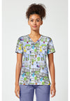 Doodle Days - Print V-Neck Top – Character Prints