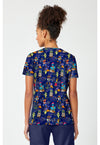 Wild And Furry - Print V-Neck Top – Character Prints (Back)