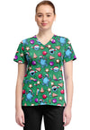 Christmas Cookie - Print V-Neck Top – Character Prints