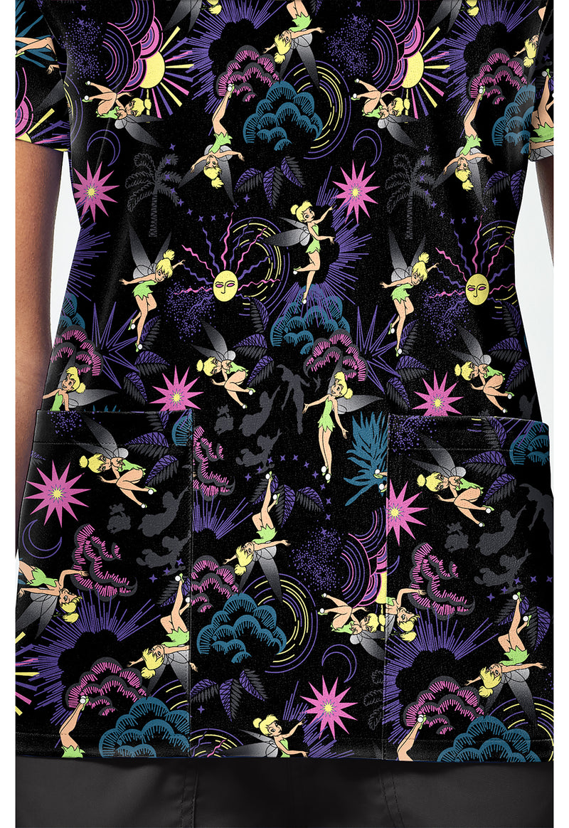 Celestial Tropics - Print V-Neck Top – Disney (View 4)