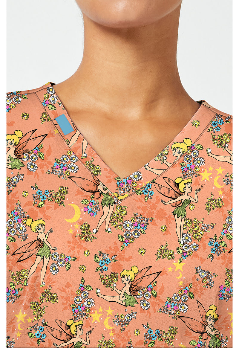 Pixie Petals - Print V-Neck Top – Disney (View 2)