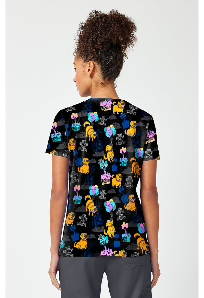 Up With Dug - Print V-Neck Top – Disney (Back)