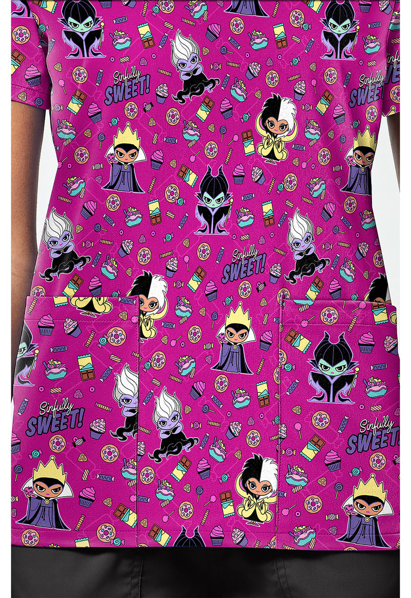 Sweetly Sinful - Print V-Neck Top – Disney (View 4)