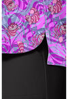 Here And Gone Again - Print V-Neck Top (View 4)