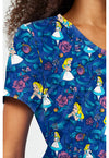 Bow-tanical - Print V-Neck Top (View 3)