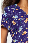 Cosmic Bluey - Print V-Neck Top (View 3)