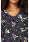 Dumbo Star - Print V-Neck Top (View 2)