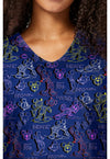 What A Character - Print V-Neck Top (View 2)
