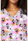 Friend Frolic - Print V-Neck Top (View 2)