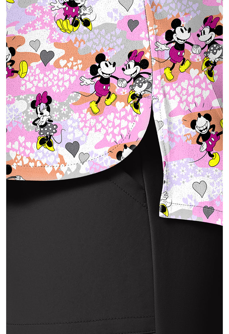 Friend Frolic - Print V-Neck Top (View 4)