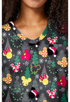 Mickey Jingle - Print V-Neck Top (View 2)