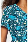 Eeyore Fields - Print V-Neck Top (View 3)