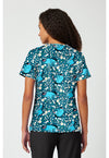 Eeyore Fields - Print V-Neck Top (Back)