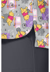 Honey Plaid - Print V-Neck Top (View 4)